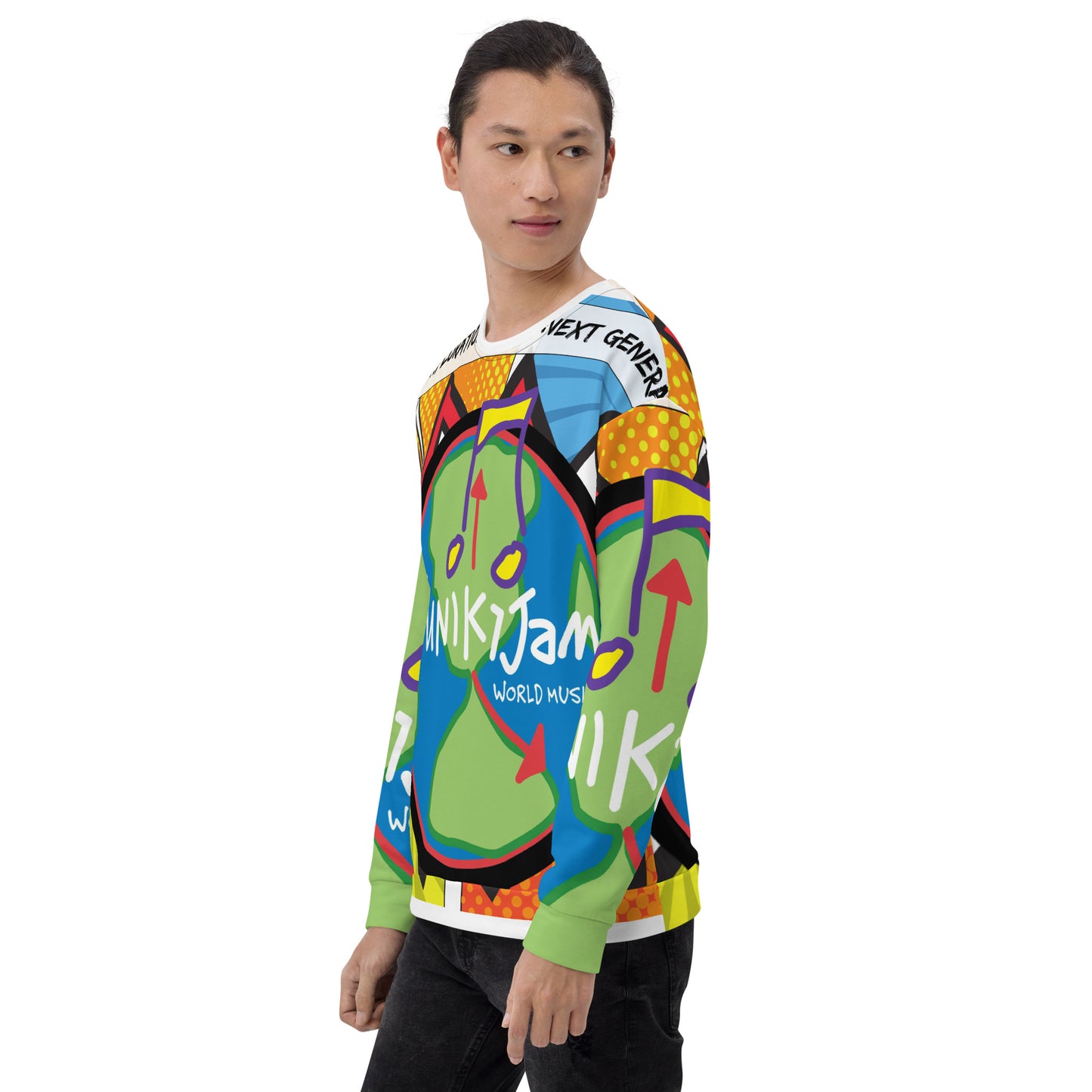 Comic book FunikiJam Unisex Sweatshirt