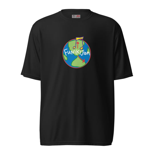 FunikiJam World Unisex performance crew neck t-shirt