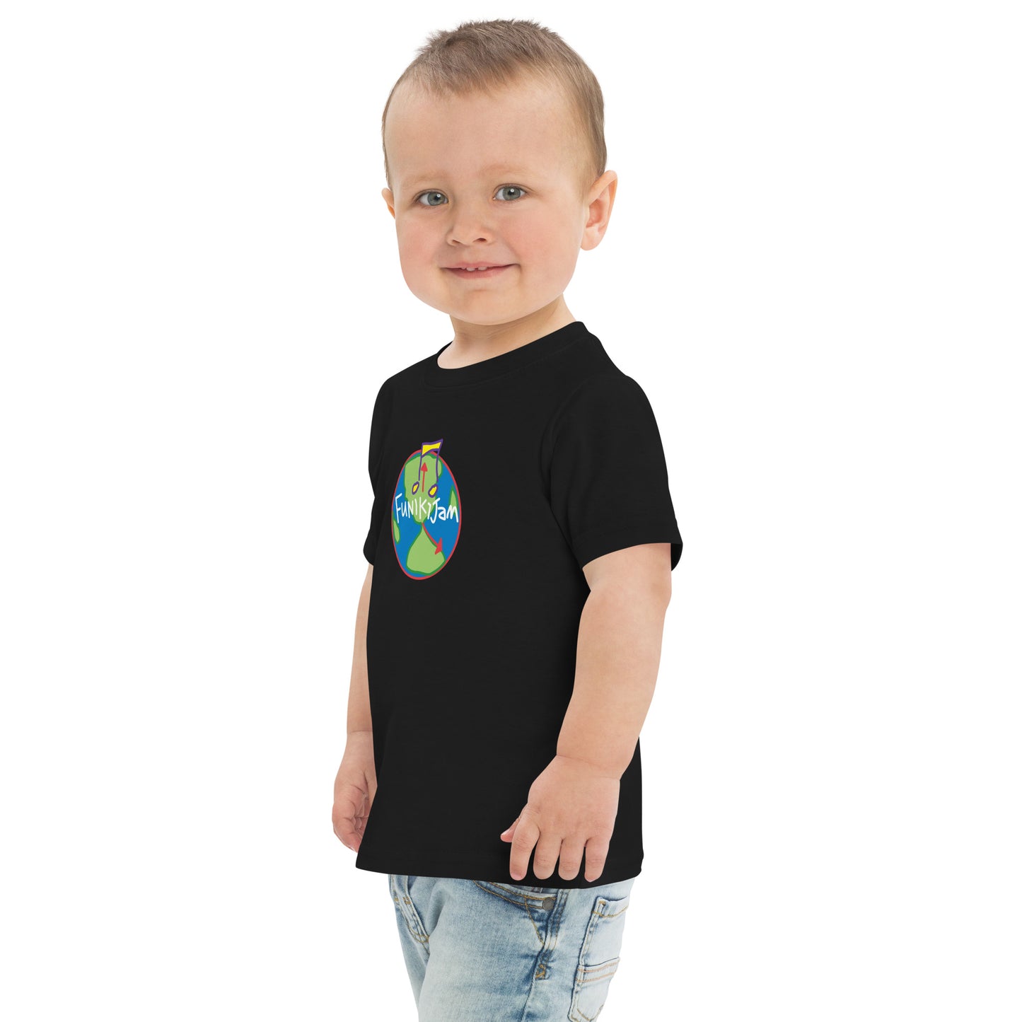 FunikiJam World Toddler jersey t-shirt