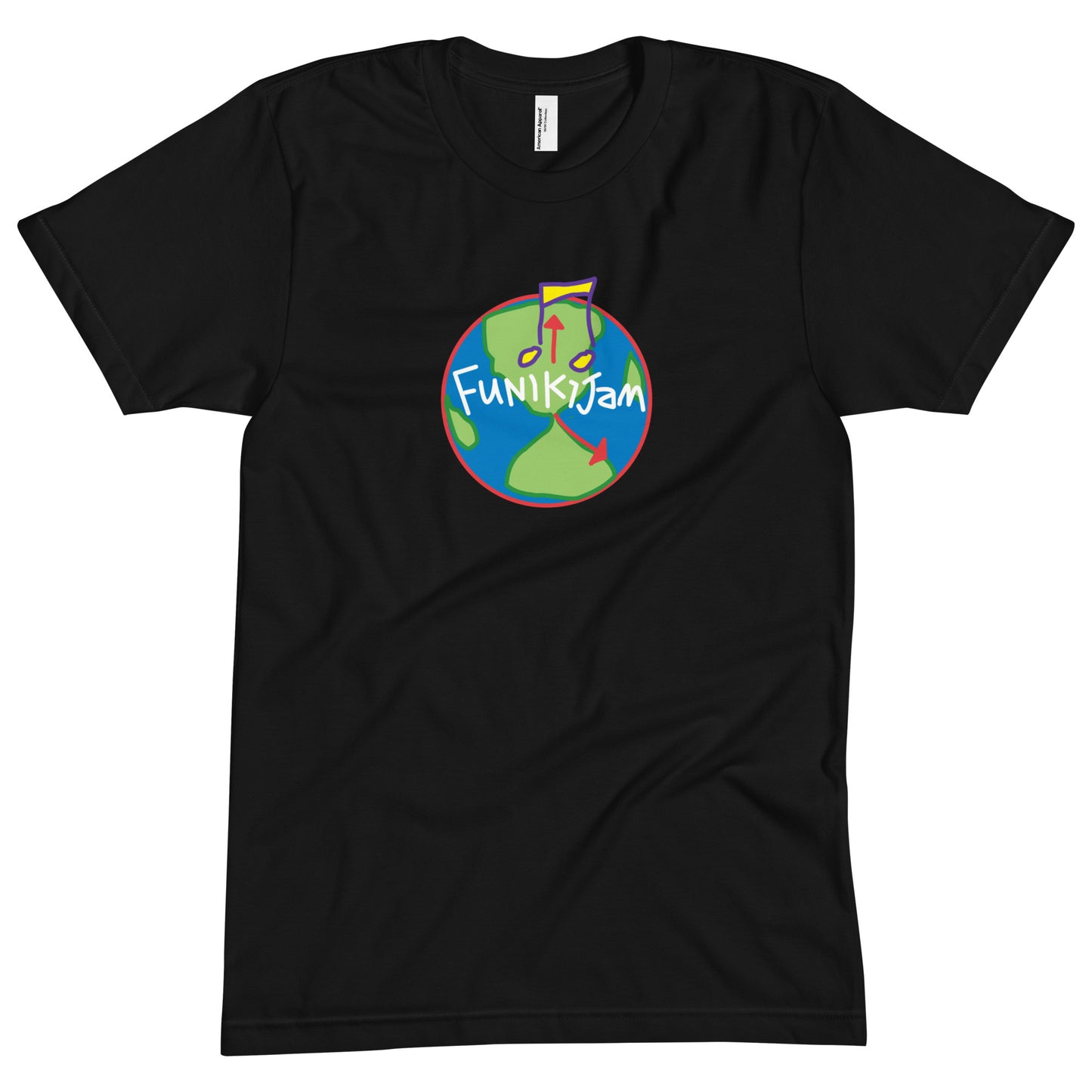 FunikiJam World Unisex Crew Neck Tee