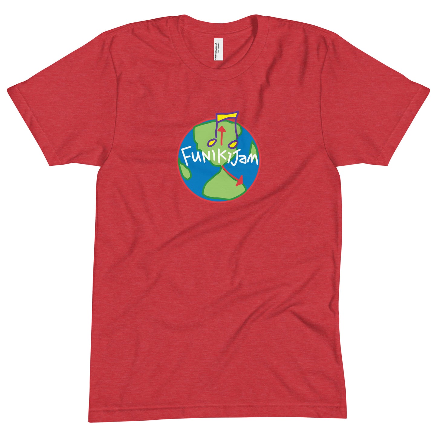 FunikiJam World Unisex Crew Neck Tee