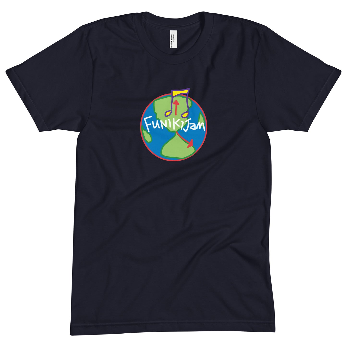 FunikiJam World Unisex Crew Neck Tee