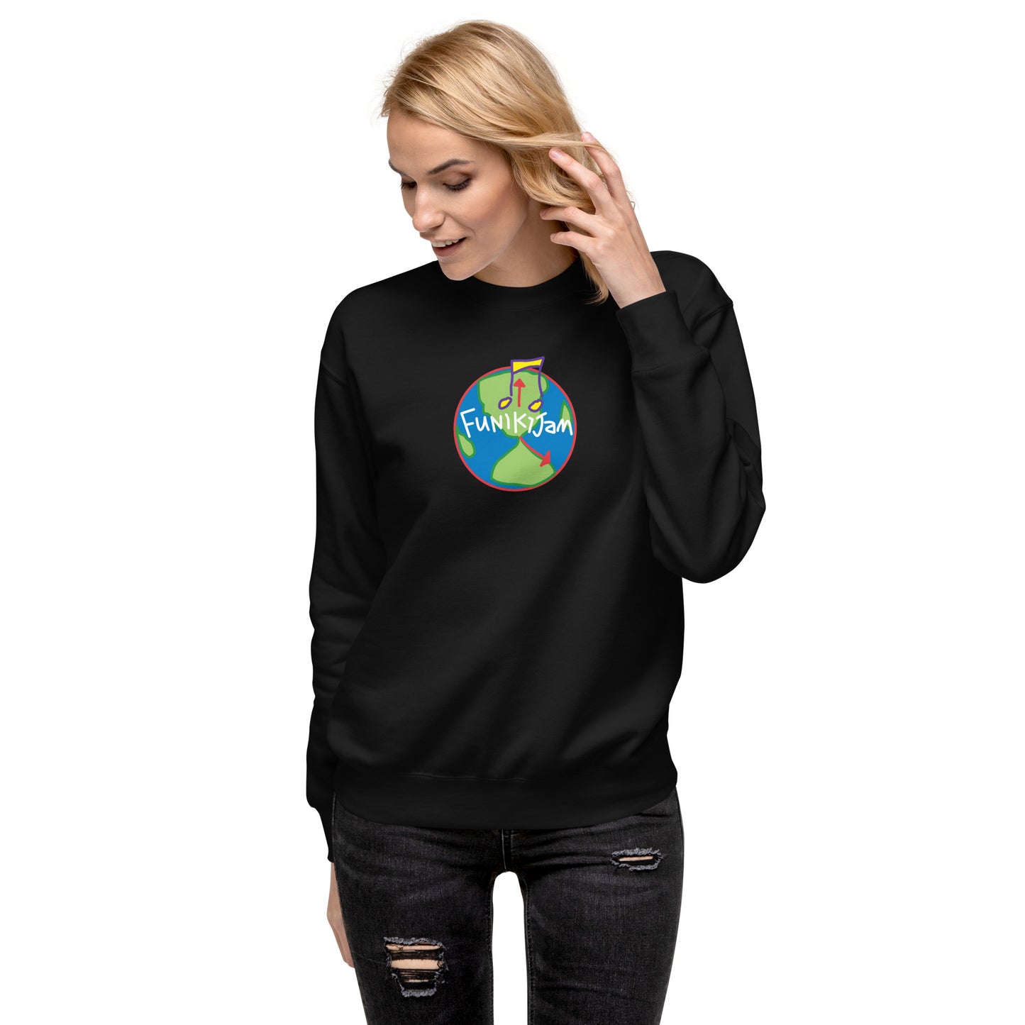 FunikiJam World Unisex Premium Sweatshirt