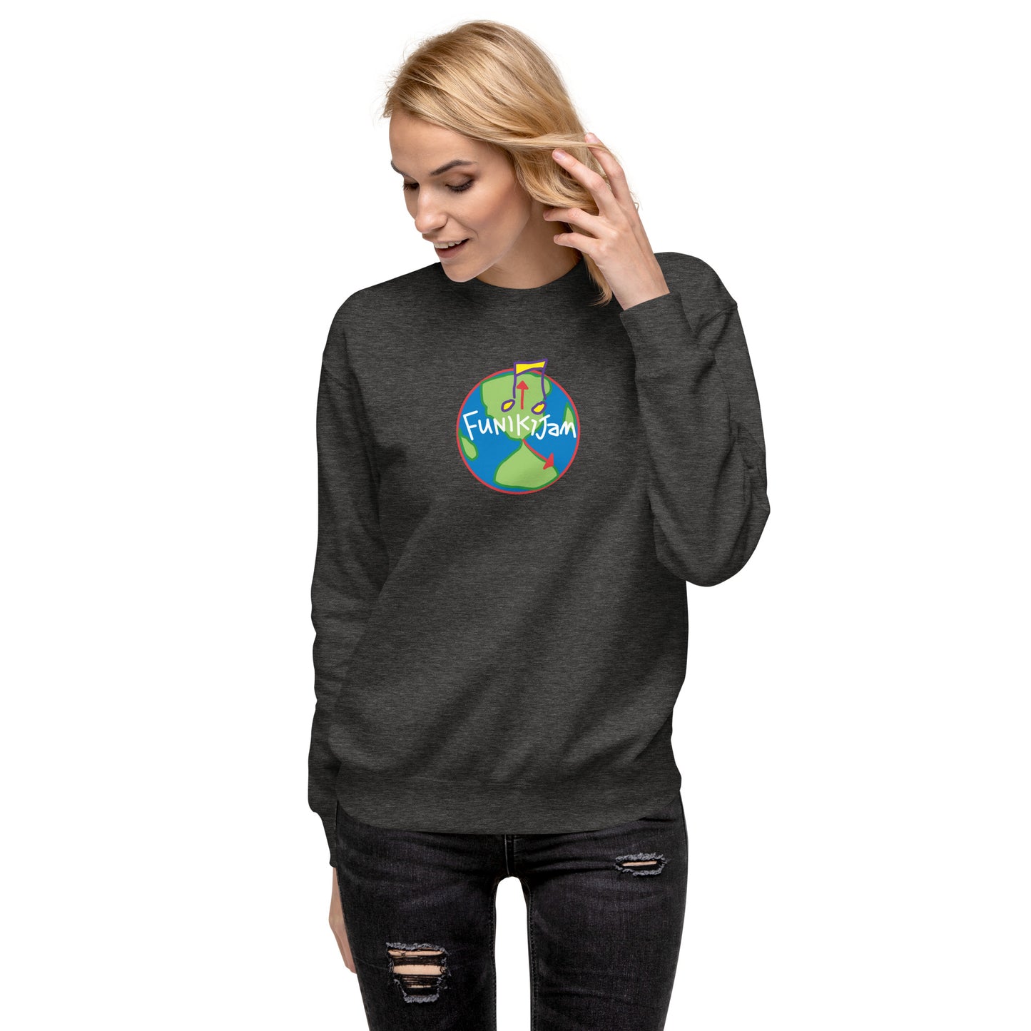 FunikiJam World Unisex Premium Sweatshirt