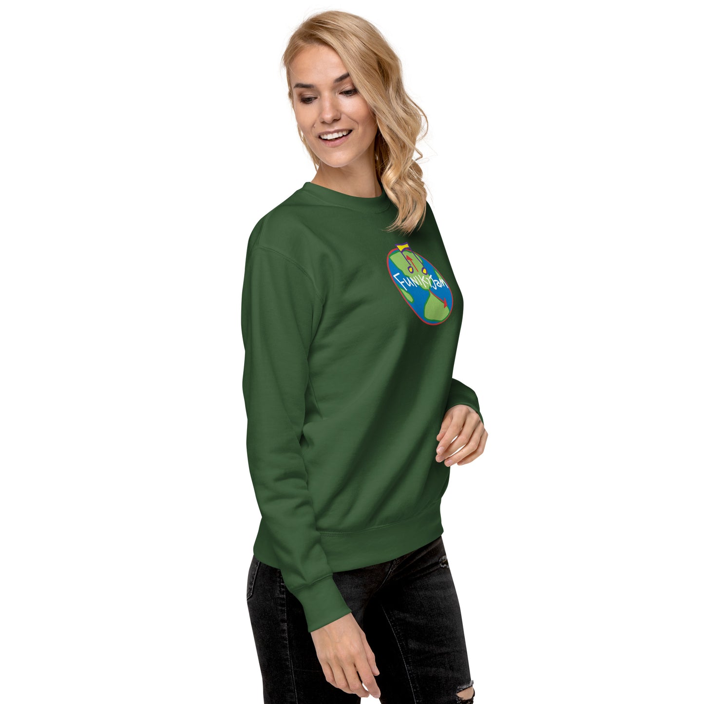 FunikiJam World Unisex Premium Sweatshirt
